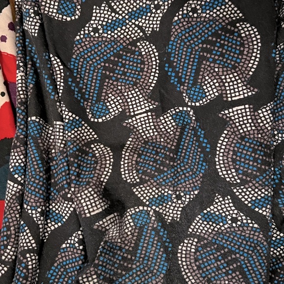 Three pairs LuLaRoe TC leggings elephants, fish, birds - Picture 2 of 4